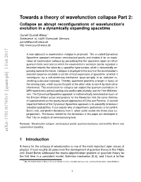 Towards a Theory of Wavefunction Collapse Part 2: Arxiv:1701.01765V3