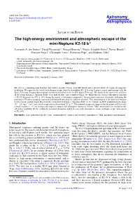 The High-Energy Environment and Atmospheric Escape of the Mini-Neptune K2-18 B? Leonardo A