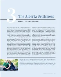 3The Alberta Settlement