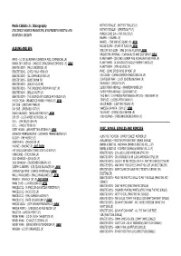 Discography INCLUDES VARIOUS