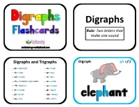 Download Digraphs with Rules Flashcards