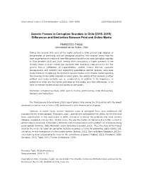 Generic Frames in Corruption Scandals in Chile (2015–2019): Differences and Similarities Between Print and Online Media