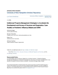 Intellectual Property Management Strategies to Accelerate The