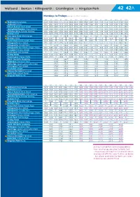PDF Timetable 42