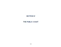 Section Iv the Public Coast