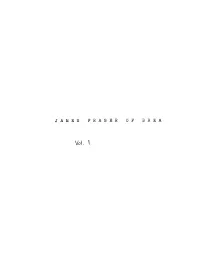 Vol. 1 JAMES F R a S E R OP BREA 1639 - 1699