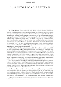 1. Historical Setting