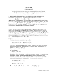 CHEM 301 Assignment #3