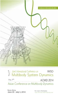 Conference Information Booklet Supporting Organizations