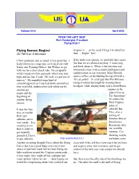 Flying Season Begins! Airspace Is … So We Need It Keep It to Ourselves Go Tell It on a Mountain Then … Right? Not!