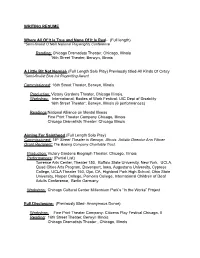 Writing Resumé
