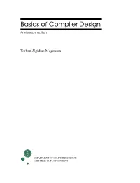 Basics of Compiler Design