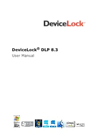 Devicelock® DLP 8.3 User Manual
