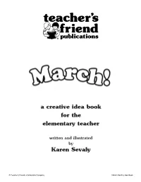 Activities for March