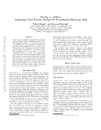 Arxiv:1610.01655V2 [Cs.SI] 3 Nov 2016
