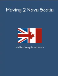 Moving 2 Nova Scotia