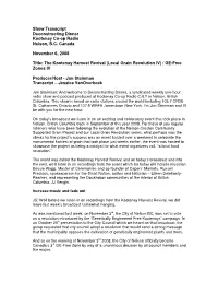 Show Transcript Deconstructing Dinner Kootenay Co-Op Radio Nelson, B.C