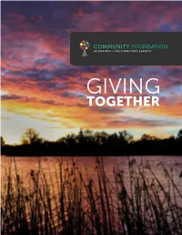 Cflsa-Giving-Together-2018.Pdf