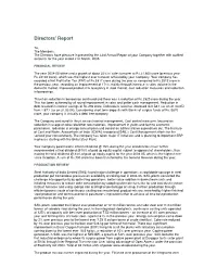 Directors' Report