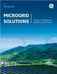 Microgrid Solutions for Diverse Applications