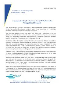 A Successful Day for Formula E and Michelin in the Principality of Monaco!