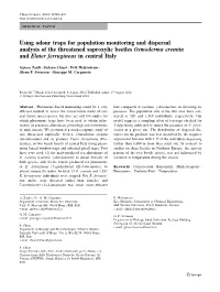 Using Odour Traps for Population Monitoring and Dispersal Analysis of the Threatened Saproxylic Beetles Osmoderma Eremita and Elater Ferrugineus in Central Italy