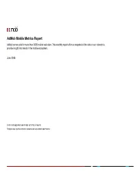 Admob Mobile Metrics Report Admob Serves Ads for More Than 5000 Mobile Web Sites