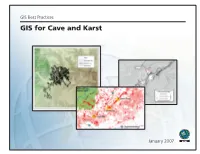 GIS for Cave and Karst