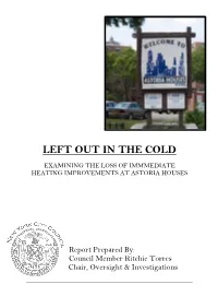 Left out in the Cold