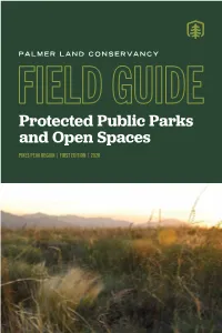 Protected Public Parks and Open Spaces PIKES PEAK REGION | FIRST EDITION | 2020