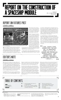 Report on Futures Past Editor's Note Table of Contents
