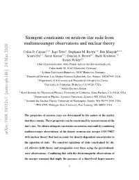 Stringent Constraints on Neutron-Star Radii from Multimessenger Observations and Nuclear Theory