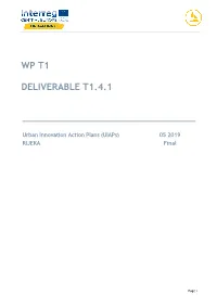 Urban Innovation Action Plans (Uiaps) 05 2019 RIJEKA Final