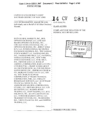 Case 1:14-Cv-02811-JMF Document 2 Filed 04/18/14 Page 1 of 60 T Uuf!T P Vccd
