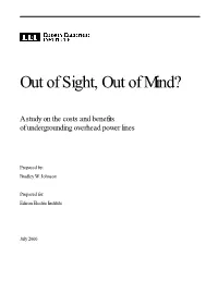Out of Sight, out of Mind?