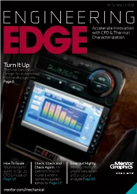 Turn It Up: Thermal Simulation Design for Automotive Multimedia Systems Page 8