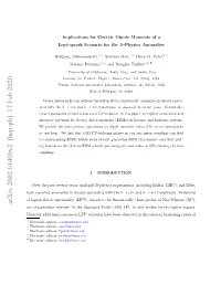 Arxiv:2002.01400V2 [Hep-Ph] 17 Feb 2020 Are of Particular Interest