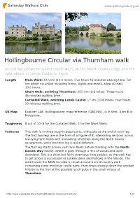 Hollingbourne Circular Via Thurnham Walk