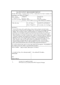 Relativistic GNSS: 4000103741/11/NL/KML University of Ljubljana, Relativistic Global Navigation System Faculty of Mathematics and Physics