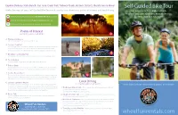 Self-Guided Bike Tour Make the Most of Your Self-Guided Bike Tour with Turn-By-Turn Directions, Points of Interest and Local Dining