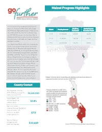 Malawi Program Highlights