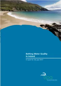 EPA Report on Bathing Water Quality in Ireland 2017