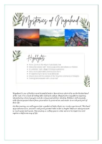 Mysteries of Nagaland