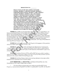 Resolution of the Millcreek