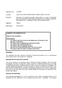 Application No: 12/3007N Location: Lower Farm, WHITCHURCH ROAD