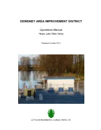 Hatzic Lake Slide Gates Operations
