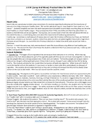 J.A.M. (Jump and Move): Practical Ideas for JR4H Heart Links Instant