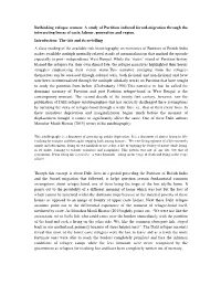 Rethinking Refugee Women: a Study of Partition Induced Forced-Migration Through the Intersecting Lenses of Caste, Labour, Generation and Region