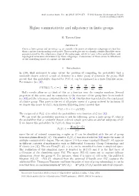 Higher Commutativity and Nilpotency in Finite Groups