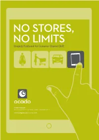 Uniquely Positioned for Consumer Channel Shift
